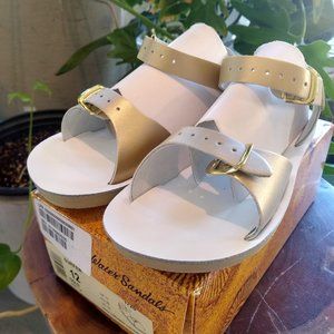 Salt Water Sandals Sun- San Surfer Gold